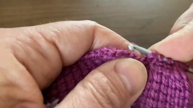 14. Тапочки тунисским крючком. Вязание задника. смотреть онлайн