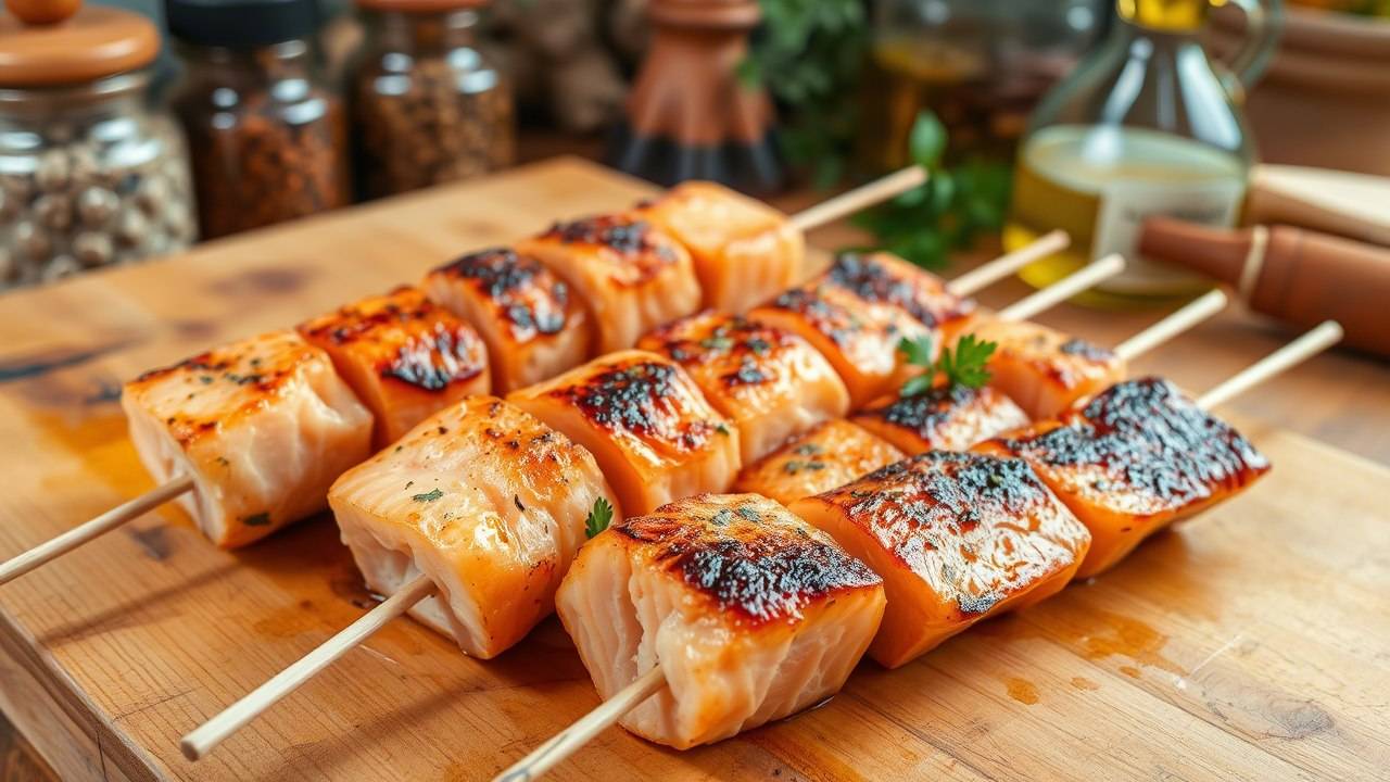 Любовь с первого укуса: Шашлычки из Лосося, которые невозможно забыть! смотреть онлайн