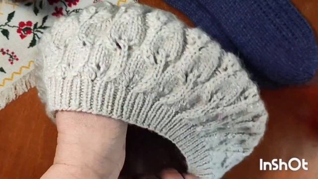 Носки мужские. Берет. Прихватка крючком. смотреть онлайн