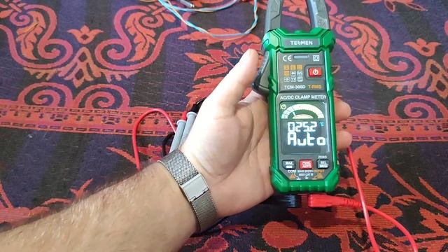 Токовые клещи постоянного тока TESMEN -1я часть. смотреть онлайн
