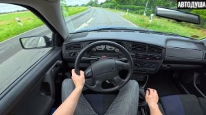 1996 Фольксваген Гольф 3  I тест-драйв от первого лица #vw #v