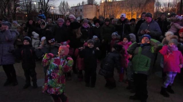 Открытие елки на микрорайоне-3 (Мелитополь)