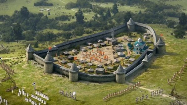 Изборская крепость - Мультипликация | Ascreen