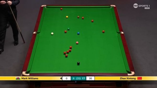 Century break for Mark Williams at the Crucible Final!  | 2025 Halo World Championship Final