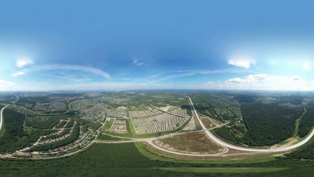 Панорамы 360-2. Березки Новолуговое коттеджный поселок: смотреть онлайн