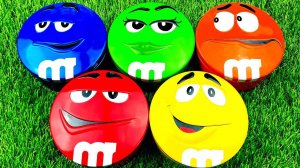 Мультики для детей и малышей про конфетки M&M's. Мультики залипалки для детей.