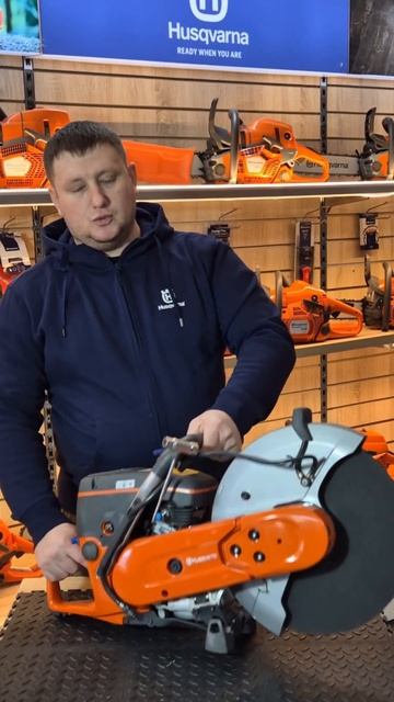 Husqvarna K 770: универсальный бензорез для профессионалов! смотреть онлайн