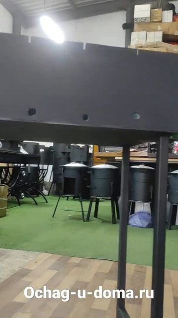 Мангал с печкой для казана Ochag-u-doma.ru