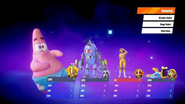Битва звезд Nickelodeon 2 | Nickelodeon All-Star Brawl 2 смотреть онлайн