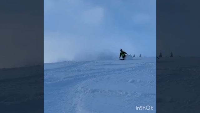 Шерегеш. 2023 декабрь. Мустаг, пухляк. смотреть онлайн