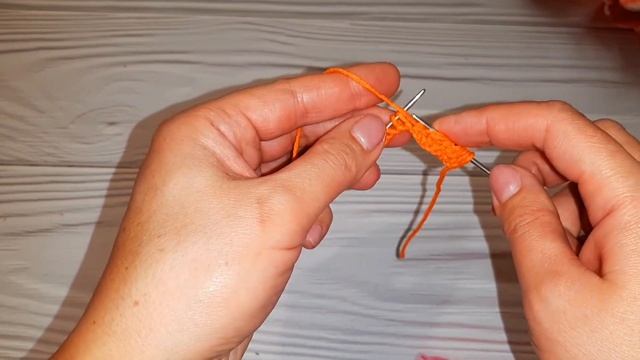 МК Необычная Индийская резинка спицами смотреть онлайн