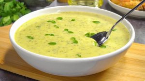 КРЕМ-СУП ИЗ КАБАЧКОВ - настоящее лакомство за 30 минут к обеду или на ужин! Рецепт от Всегда Вкусно!