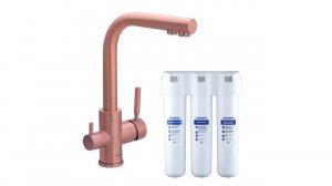 Готовое решение. Кухонный смеситель и Аквафор Кристалл Swedbe Selene Plus К8148К