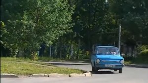 Ай кызы-2 (2002) car and motocycle chase scene