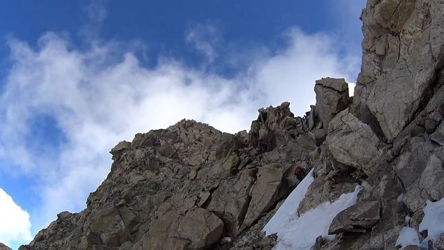 Момент восхождения на Укю