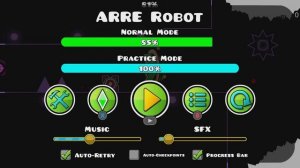 Уровень на ДВОИХ с другом!!! (Иллка Хард). Arre Robot (Medium Demon) by IZHAR !!!GG!!!