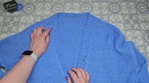 Кофточка «Небесная» в технике реглан-погон/ как вязал?