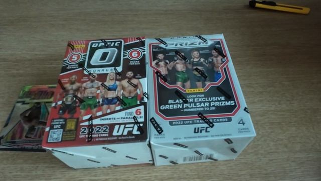 Распаковка карточек UFC Panini