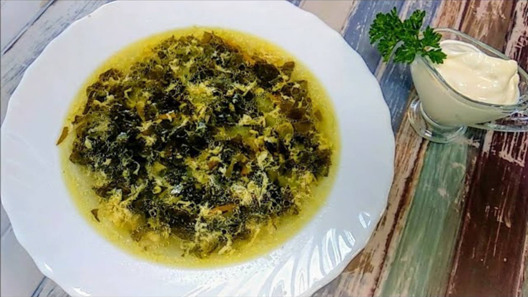 Суп с ЩАВЕЛЕМ и ЯЙЦОМ. Без лишних слов Вкусно! смотреть онлайн