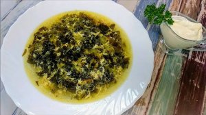 Суп с ЩАВЕЛЕМ и ЯЙЦОМ. Без лишних слов Вкусно!