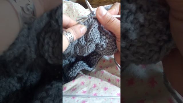 Вязание кос спицами