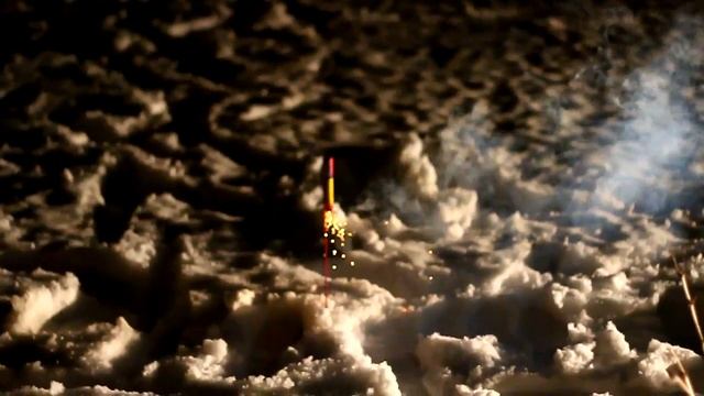 Взрывы фейерверков в Slow-mo