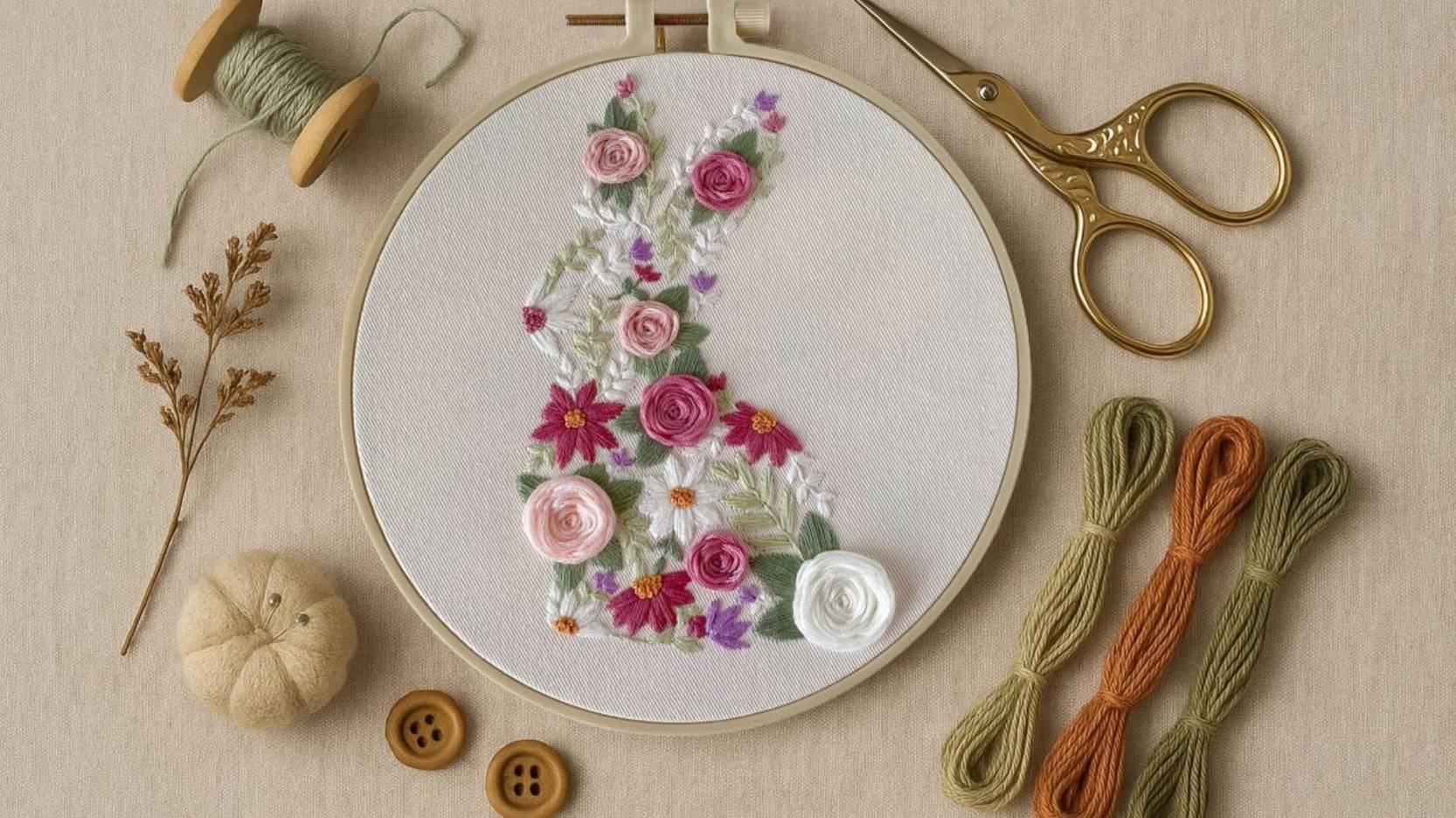 Вышивка гладью для начинающих. Арт. WB: 376435767 Основные техники вышивки гладью. смотреть онлайн