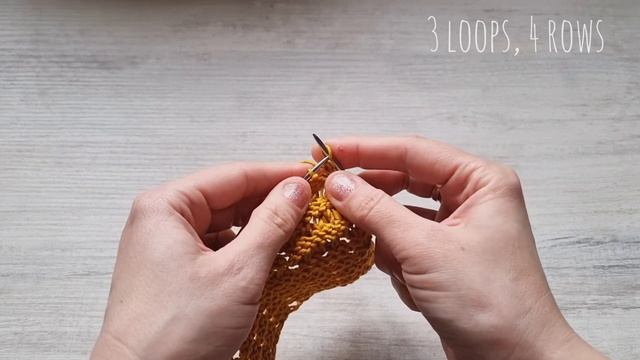 Рельефный рассыпной узор спицами🧶knitting Pattern.