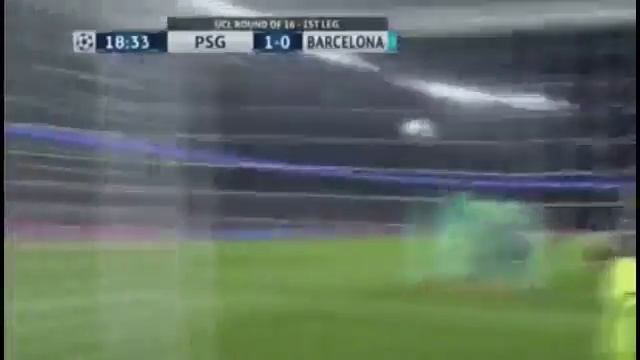 ПСЖ 1-0 Барселона Гол Ди Марии смотреть онлайн