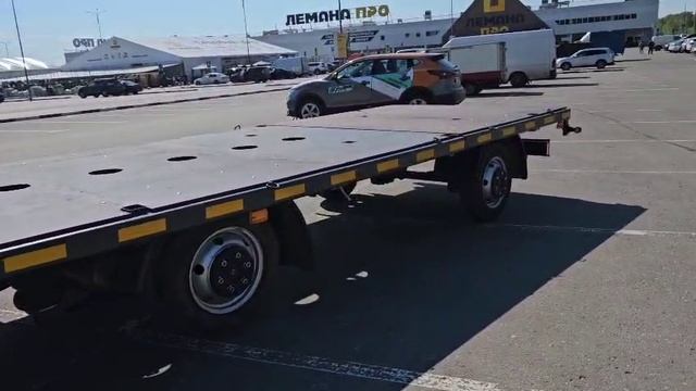 Полуприцеп для ПИКАПА (гусиная шея) смотреть онлайн