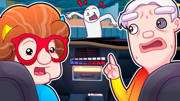 ❤️СКРЕТЧ УЧИТ ФЛАСКУ ВОДИТЬ МАШИНУ