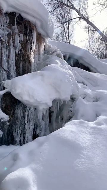 Водопад в Новосибирске 😧