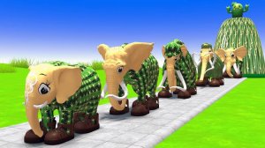 Яркие Мультики для детей. Детские мультики про животных. Мультики про колючих слоников для малышей