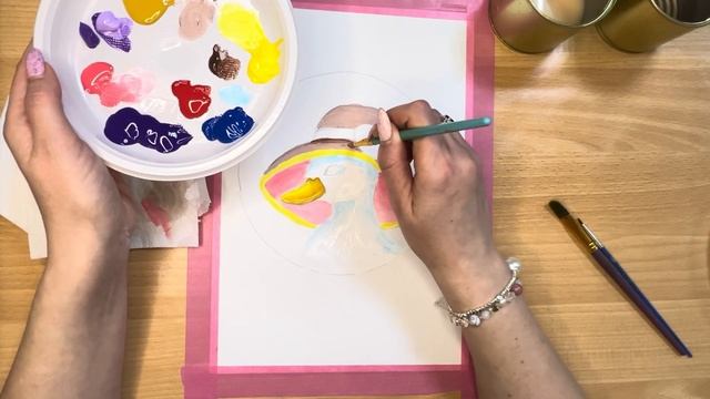 «ГУСЫНЯ ПРОВАНС» Рисуем ярко и просто! смотреть онлайн