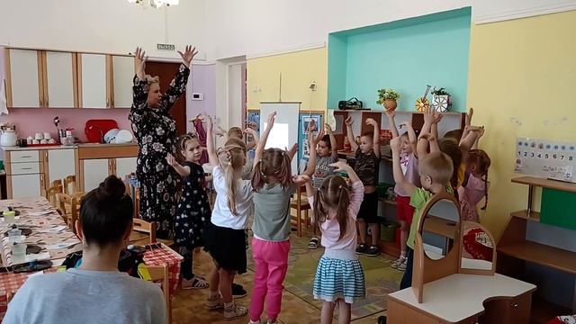 декоративное рисование старшая группа "Гжель" смотреть онлайн