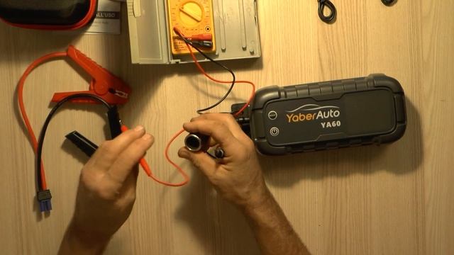YaberAuto YA60 - джамп стартер - обзор и тест.