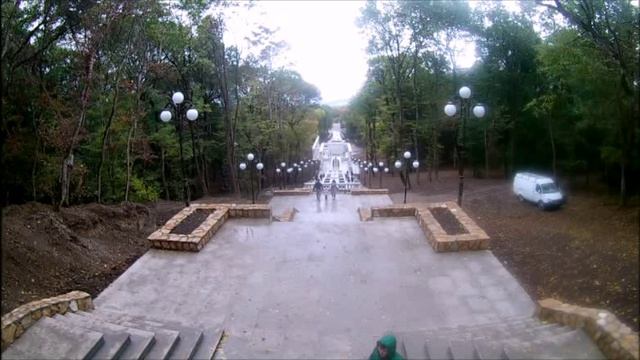 Железноводск Новая каскадная лестница смотреть онлайн