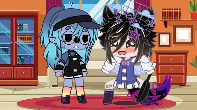 meme ~Я тебя целую в лобик~ Gacha club смотреть онлайн