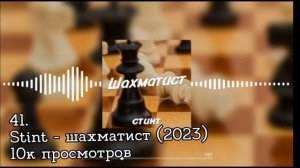 ТОП 80 ПЕСЕН СТИНТА по ПРОСМОТРАМ на ЮТУБ | ФЕВРАЛЬ 2025 | (