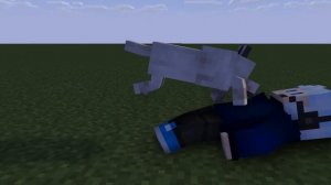 Анимация простого боя (mine imator)