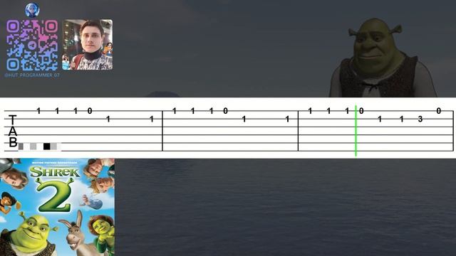 🎸 Eels - I Need Some Sleep (Shrek 2) Guitar Tutorial Ⓜ️