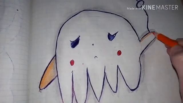 Расрашиваем новую картинку (приведения)😃 смотреть онлайн