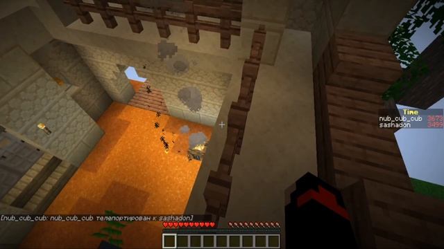 нуб и про попали в адский мир паркур по биомам в майнкрафте 3 серия смотреть онлайн