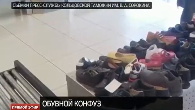 В Кольцово у иностранца изъяли 140 пар новой обуви смотреть онлайн