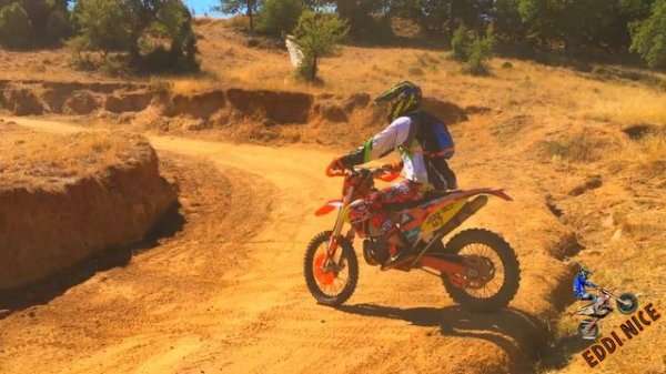 Enduro - упражнения / KTM EXC 300 - Enduro skills & tricks - no music