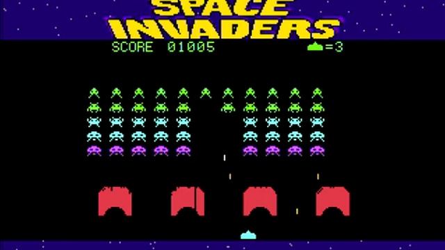 Space Invaders (1978) Game / Прохождение (No Commentary) смотреть онлайн
