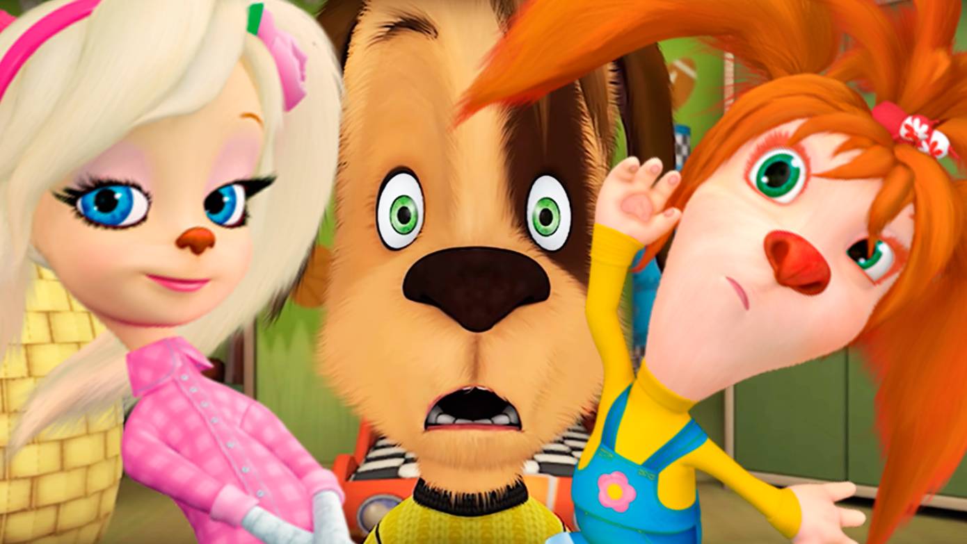 БАРБОСКИНЫ - Дружок обидел Лизу - Мультик для детей - Мультфильмы для малышей