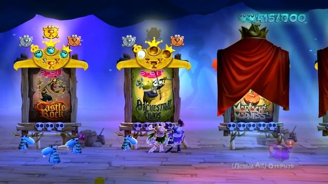 Rayman Legends. Вечеринка Живых Мертвецов 8 бит смотреть онлайн