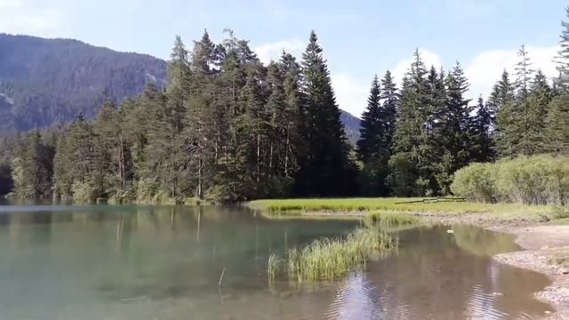 Австрия , горное озеро Weissensee/Tirol смотреть онлайн