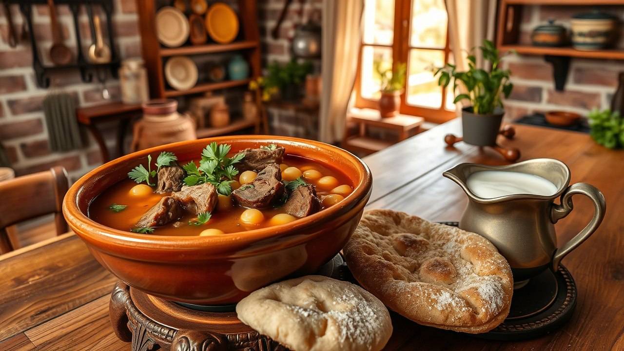 Густой, насыщенный Бозбаш: почему этот Восточный Суп считается королём застолья? смотреть онлайн